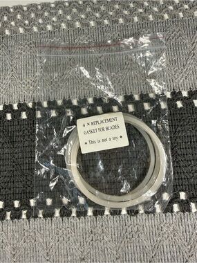 Magic Bullet 4 Gasket Pack For Blades Replacement Part Piece Model MB1001